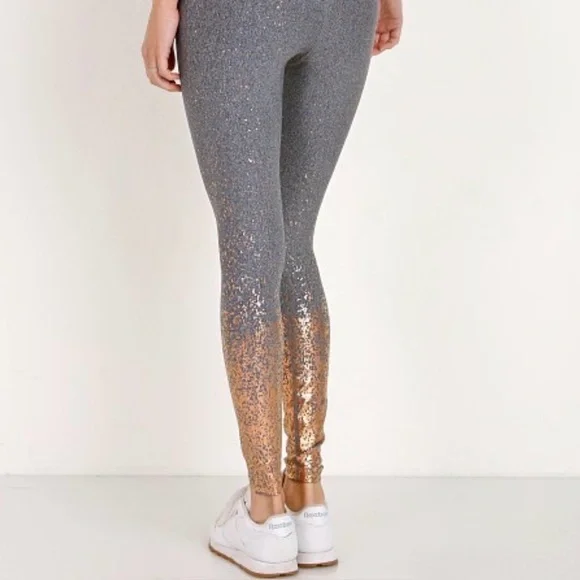 Beyond Yoga Alloy Ombre Sparkle High Waisted Midi Legging - Picture 3 of 14